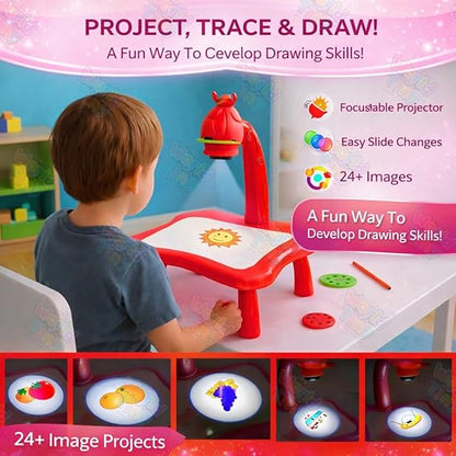 Projector Drawing Table for Kids
