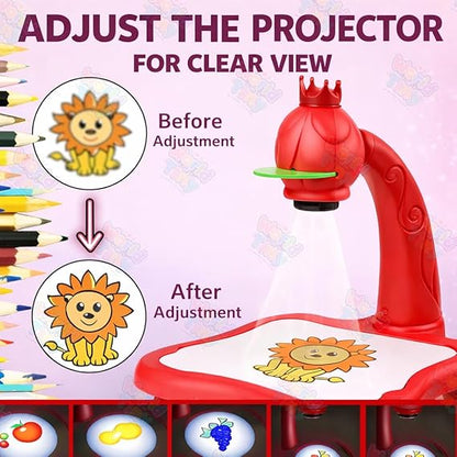 Projector Drawing Table for Kids